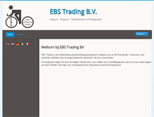 Tablet Screenshot of ebstrading.nl